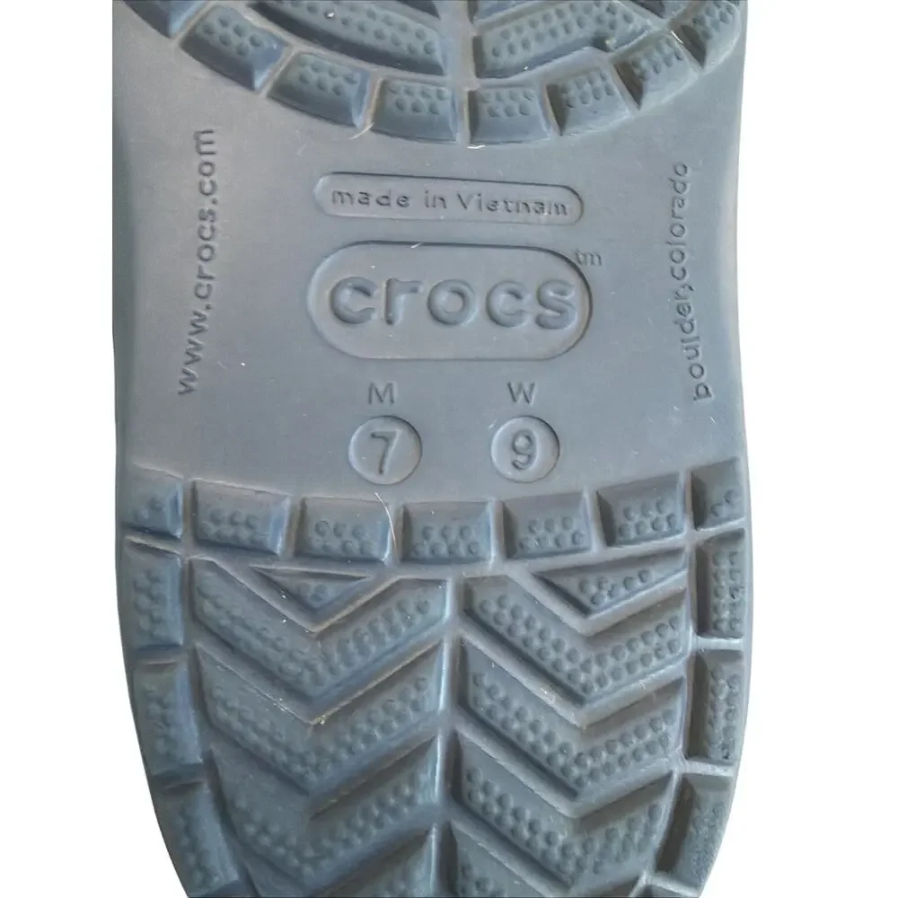 Crocs Disney Crocband Mickey III Clog 205629-90H Navy Blue Mens Size 7